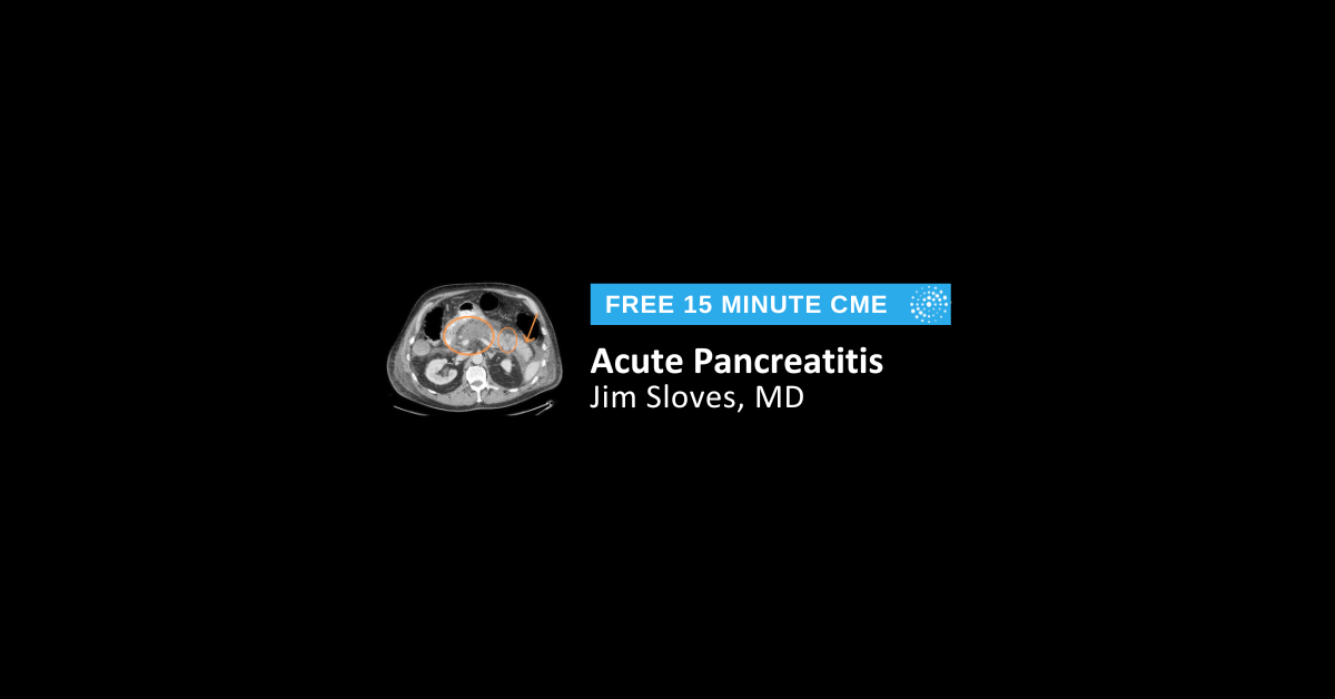 Acute Pancreatitis